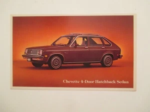 AK Chevrolet Chevette 4 Türer Fließheck Limousine Chevy Auto Automobile - Bild 1 von 2