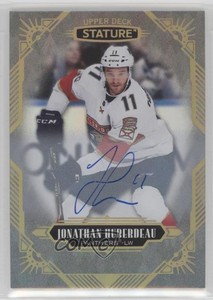 2020-21 Upper Deck Stature Auto Jonathan Huberdeau #47 Auto