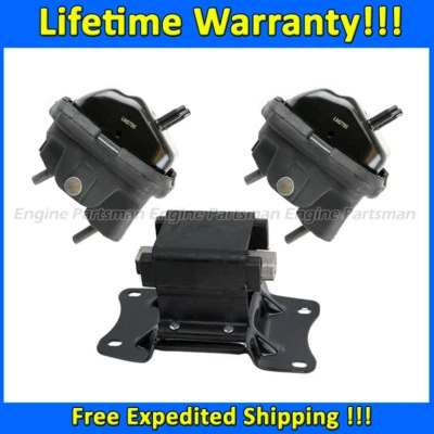 K2418 Motor & Trans Mount Set For 1993-1997 Chrysler/Dodge Intrepid 3.3L 3.5L - Image 1 of 3