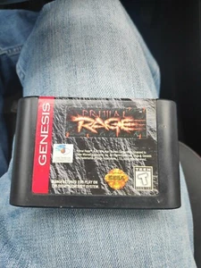 Primal Rage Sega Genesis 1994 Game Cartridge Loose no Box or Manual Made USA - Picture 1 of 4