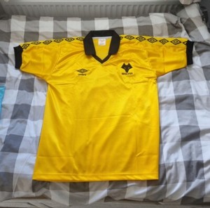 Maillot Vintage Wolverhampton Wanderers 1979 Umbro Football - Domicile S
