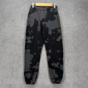 FireHouse Jogger pants Fleece Kids Large Gray Black Tie dye elastic waist - Picture 1 of 13