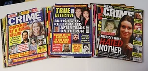 True Crime Magazines Bulk Lot x32 - Picture 1 of 5