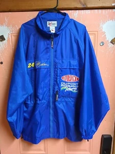 Jeff Gordon Vintage Jacket Parka Windbreaker Chase Vented Oversized Small NEW - Picture 1 of 8