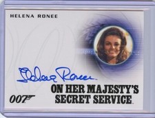 2016 James Bond Archives Spectre Edition A290 HELENA RONEE Autograph