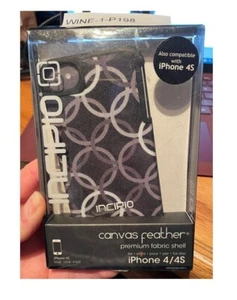 iPhone 4/4s Incipio Canvas Feather Case - Spectrum - Brand New - Picture 1 of 5