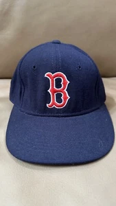 Boston Red Sox Fitted Baseball Cap Hat 80s Vintage - Picture 1 of 8