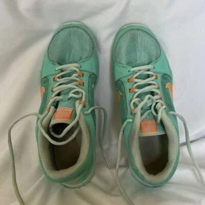 Nike Flex Trainer 4 Women's Running Athletic Teal/Orange Size 8.5 -302. #643083 - Image 1 of 4