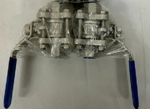 3/4 ZOLL BUCHSE NPT 3 STÜCK MANUELLER KUGELHAHN 316 SS 1.000 PSIG (PACK 2) - Bild 1 von 7