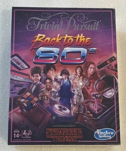 Trivial Pursuit Stranger Things Back to The 80s Edition Brettspiel Hasbro Sealed - Bild 1 von 6