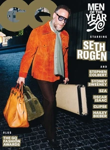 GQ Magazine Dec 2025/Jan 2026 Men OF The Year Starring Seth Rogen NEW - Foto 1 di 1