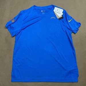 Nike DRI-FIT Los Angeles Chargers NFL On Field Embroidered T-Shirt Men X-Large - Picture 1 of 11