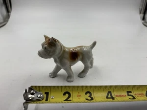 Antike Bulle Hund Figur aus Vintage Nachlass Sammlung - Bild 1 von 4