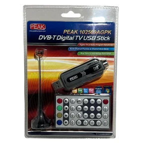PEAK 102569AGPK DVB-T USB Digital TV Stick Watch, Record, and Listen on Your PC - Picture 1 of 2