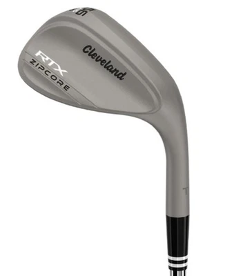 Cleveland RTX ZipCore Tour Rack Mid 60* Lob Wedge X Stf 60-10 KBS Tour-V 130 VG - Image 1 of 4