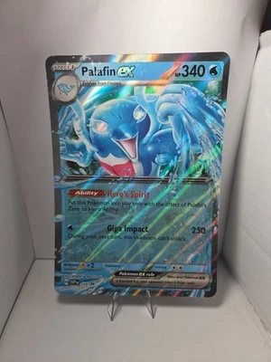 Palafin EX - Pokemon TCG 126 *Jumbo* Sv: Scarlet Violet Promo Cards Holo NM - Image 1 of 2