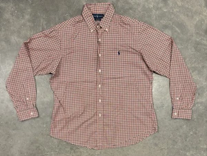 Polo Ralph Lauren Oberhemd kariert Custom Fit Langarm Herren Größe XL - Bild 1 von 4