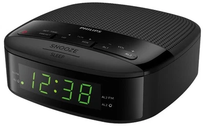 Clock Radio with Digital Tuning, Black - TAR3205/12 - Image 1 of 3