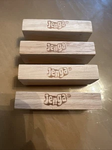 Jenga Replacement Blocks – Set of 4 - Standard Size Version Toys Games - Picture 1 of 1