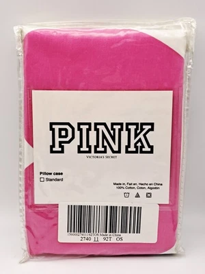 BNIP Victoria’s Secret Y2K PINK "I 🩷 YOU-LOVE ME" VINTAGE 2 Pk Pillowcases RARE - Image 1 of 4
