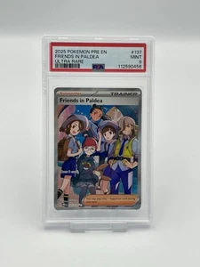 Pokemon Friends in Paldea SR 2024 Prismatic Evolutions #137 PSA 9 Mint Holo - Picture 1 of 3