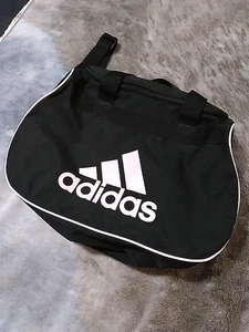 Adidas Tote Bag/Borsa da Palestra - Nera con Logo Rosa - Foto 1 di 6
