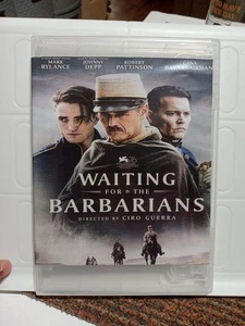 EX LIBRARY COPY Waiting For The Barbarians (DVD) Johnny Depp Robert Pattinson - Picture 1 of 3