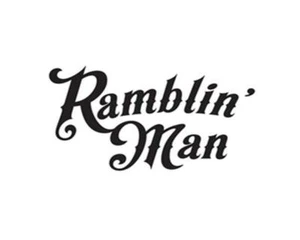 Ramblin Man Car Decal - Country, Bluegrass, Waylon Jennings, Sticker, Festival, - Picture 1 of 3