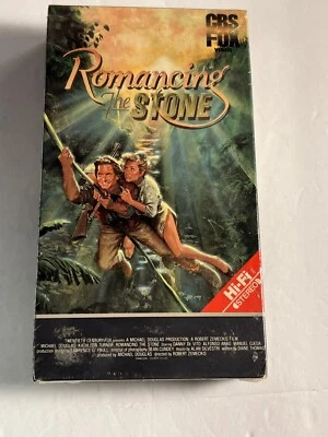Romancing The Stone VHS 1984 CBS Fox New Sealed Red Hi-Fi Version Very Rare!! - Image 1 of 4