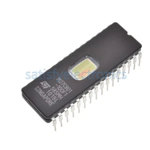 10PCS M27C801-100F1 27C801 ST IC EPROM UV 8MBIT 100NS 32CDIP NEW GOOD QUALITY - Picture 1 of 4