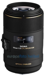Sigma EX 105 f 2.8 Macro Makro DG OS HSM für Nikon 105mm 2,8 Neuware - Bild 1 von 1