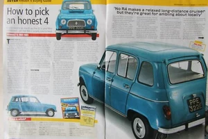 Original RENAULT 4: (1961-1992) PC Buyer's Guide magazine article * - Imagen 1 de 1