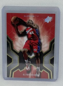 Elton Brand 2007-08 Upper Deck NBA SPx #72 Los Angeles Clippers