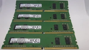 Samsung 16 GB (4x4GB) 1Rx16 DDR4 DIMM PC4-2666V M378A5244CB0-CTD Ram - Imagen 1 de 4