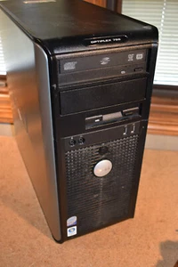 Unidad de disquete de 32 bits Dell Optiplex 755 Desktop Core 2 Duo 500 GB Windows XP Pro - Imagen 1 de 20