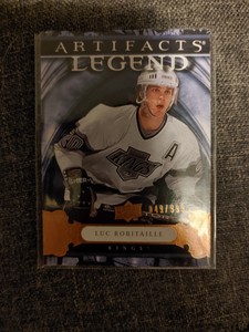 2009-10 Upper Deck Artifacts Legends Luc Robitaille /999 Los Angeles Kings #126