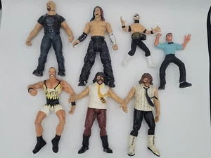 WWE JAKKS Wrestler Action Figures Toys Lot of 7 Figures - Picture 1 of 10