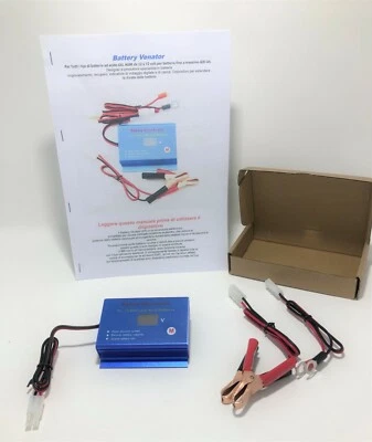 Desolfatore banco batterie piombo GEL AGM VRLA 12V 24V 36V 48V 60V 72V 600 Ah - Immagine 1 di 4