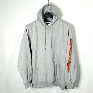 Vintage Extreme Limit Supercharged Hot Rod Logo Hoodie Sweatshirt Skater Men's L - Picture 1 of 4