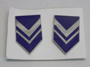 Juego de insignias de rango teniente coronel cadete de la Fuerza Aérea de los Estados Unidos ROTC JROTC cadete 1er - Imagen 1 de 3