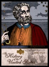2004 Upper Deck The History of the United States Ferdinand Magellan #EX5