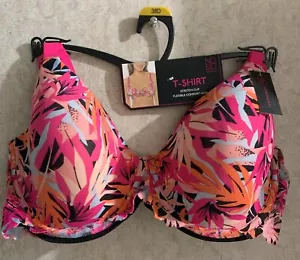 No Boundaries Women's Juniors Bra Full Coverage T-Shirt New Size 38D Underwires - Picture 1 of 8
