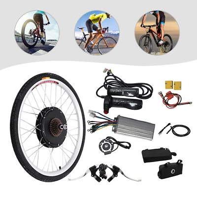 Комплект для переделки двигателя ступицы заднего колеса электрического велосипеда 26 дюймов 48 В 1000 Вт - Изображение 1 из 4