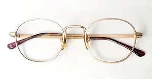 Giorgio Armani 127 703 Matte Gold Vintage Eyeglasses Frame Only Italy 458 - Picture 1 of 14