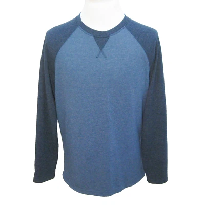 ORVIS Men's (Size Medium) Blue Long Sleeve Sweatshirt Sweat Shirt Rayon Top - Image 1 of 4