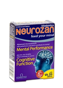 Neurozan 30 pills 25 bio-elements formula to preserve brain-memory function - Picture 1 of 1