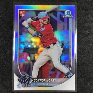 2025 Bowman Baseball CONNOR NORBY Rookie Chrome Base Refractor #46 - Picture 1 of 1