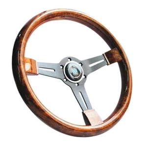 Rennsport PKW-Lenkräder 350 mm Modifizierte Vintage Holz Autolenkrad - Bild 1 von 9