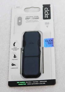 ClCKR Grip & Stand Black Size Small NEW S Universal Phone Holder - Picture 1 of 2