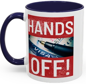 D Designs Hands Off Protect Immigrants Immigration Mug, Coffee Lovers Gift, USA - Picture 1 of 28